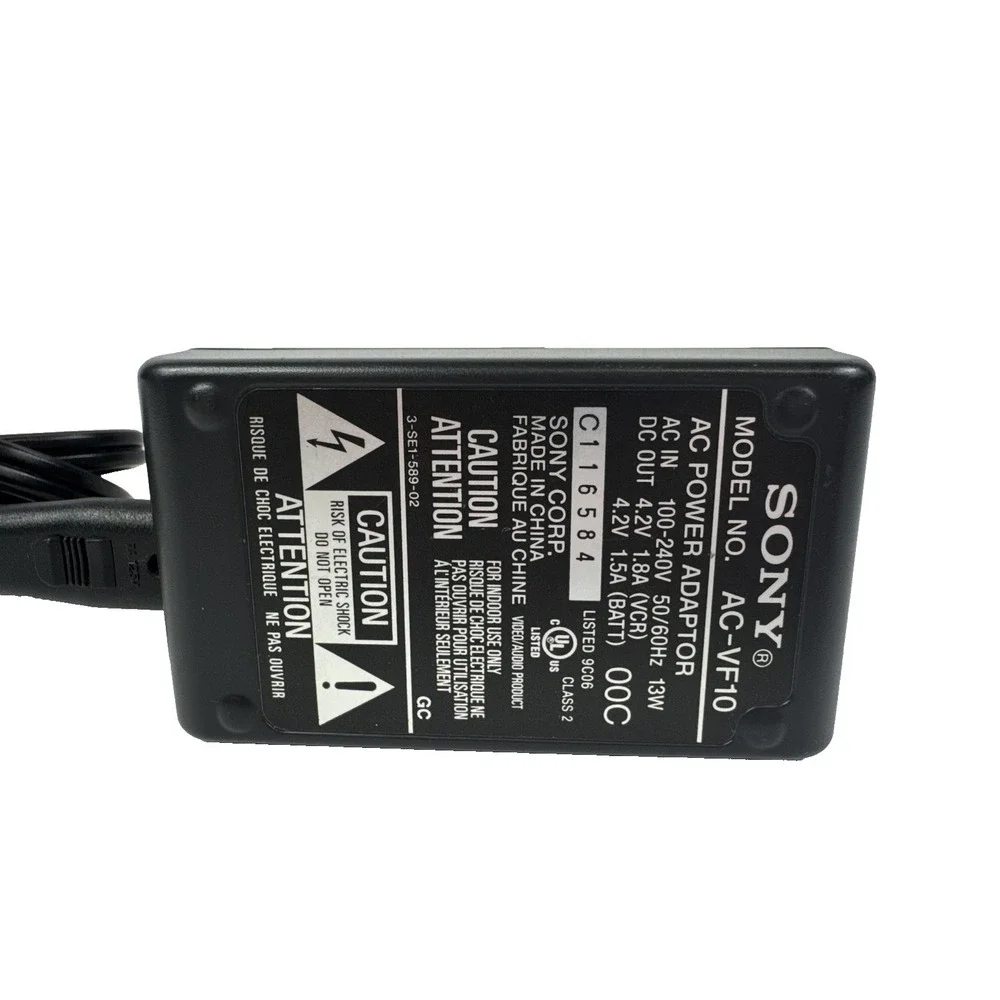Sony AC-VF10 AC Power Adaptor Battery Charger for Sony HandyCam OEM Genuine